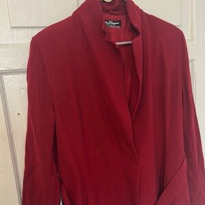 Salvatore Ferragamo Women's Red Jacket